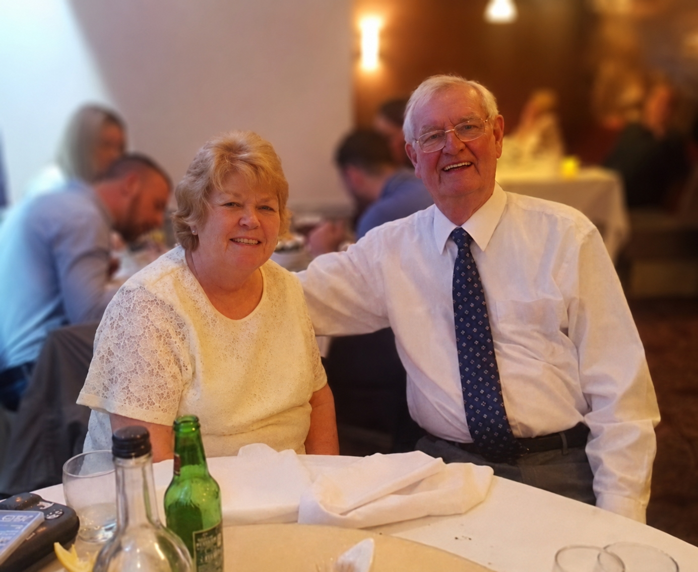 Alban Francis Morley with Wendy Lynn Morley