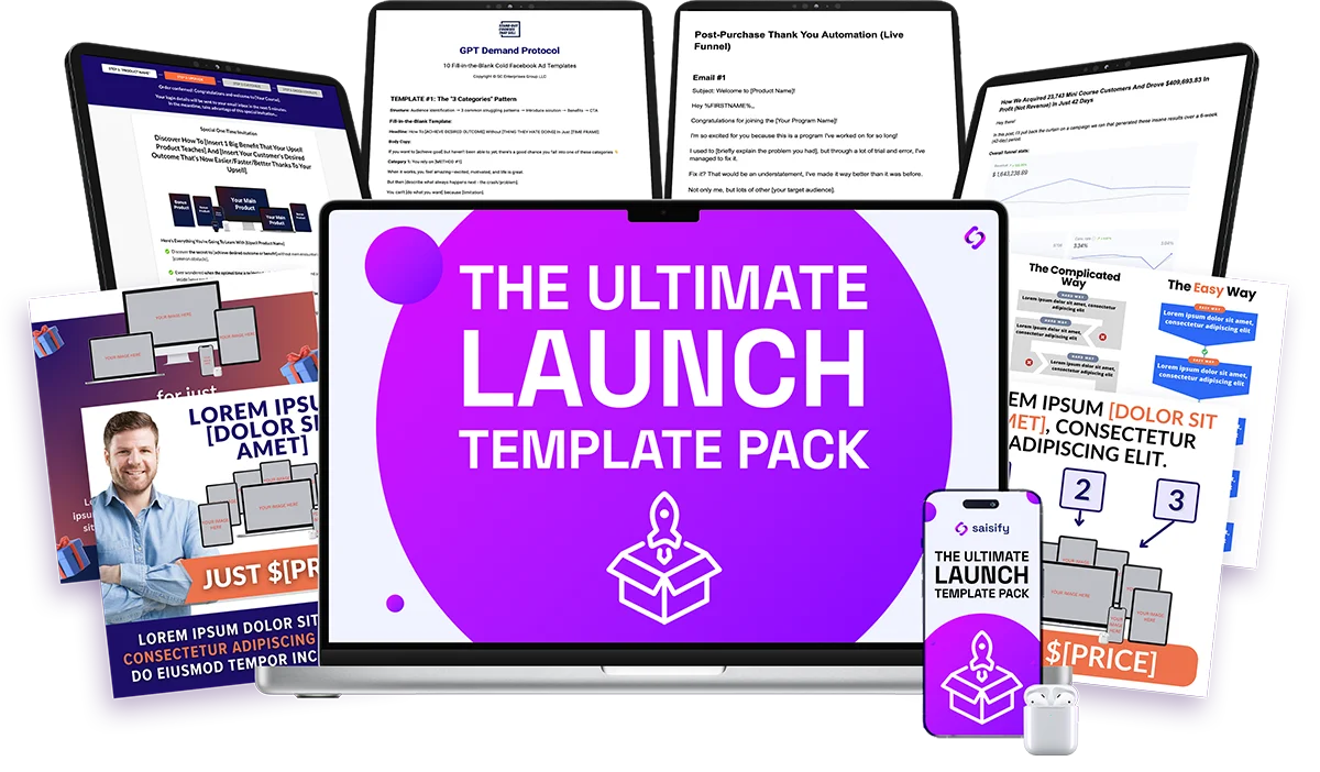 Ultimate Launch Template Pack