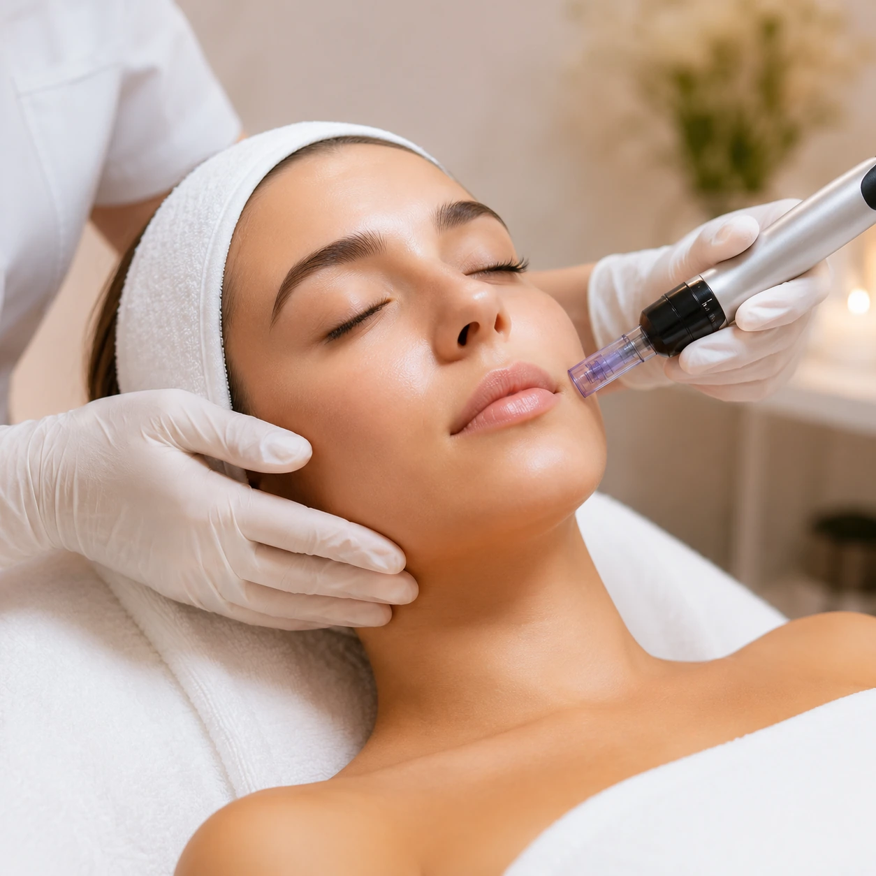 Microneedling Zürich für glattere und frischere Haut