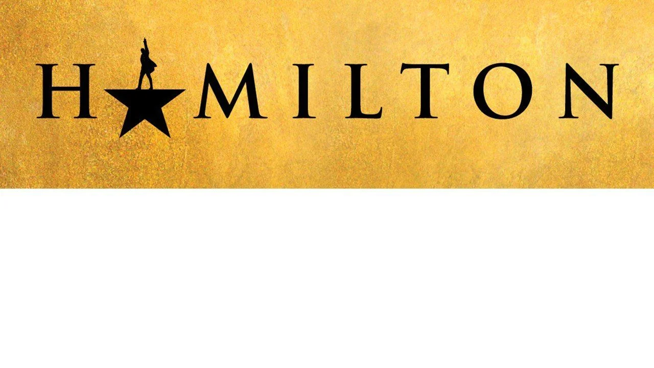 Hamilton streaming on Disney+ banner