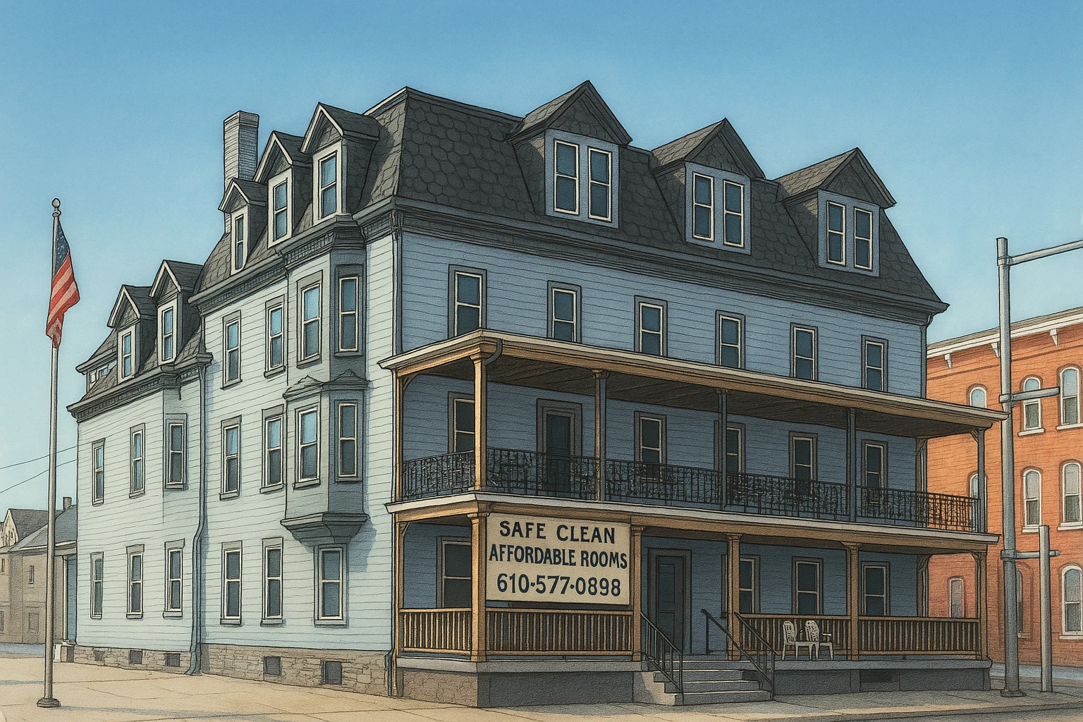 Slatington, PA Single Room Occupancy property exterior