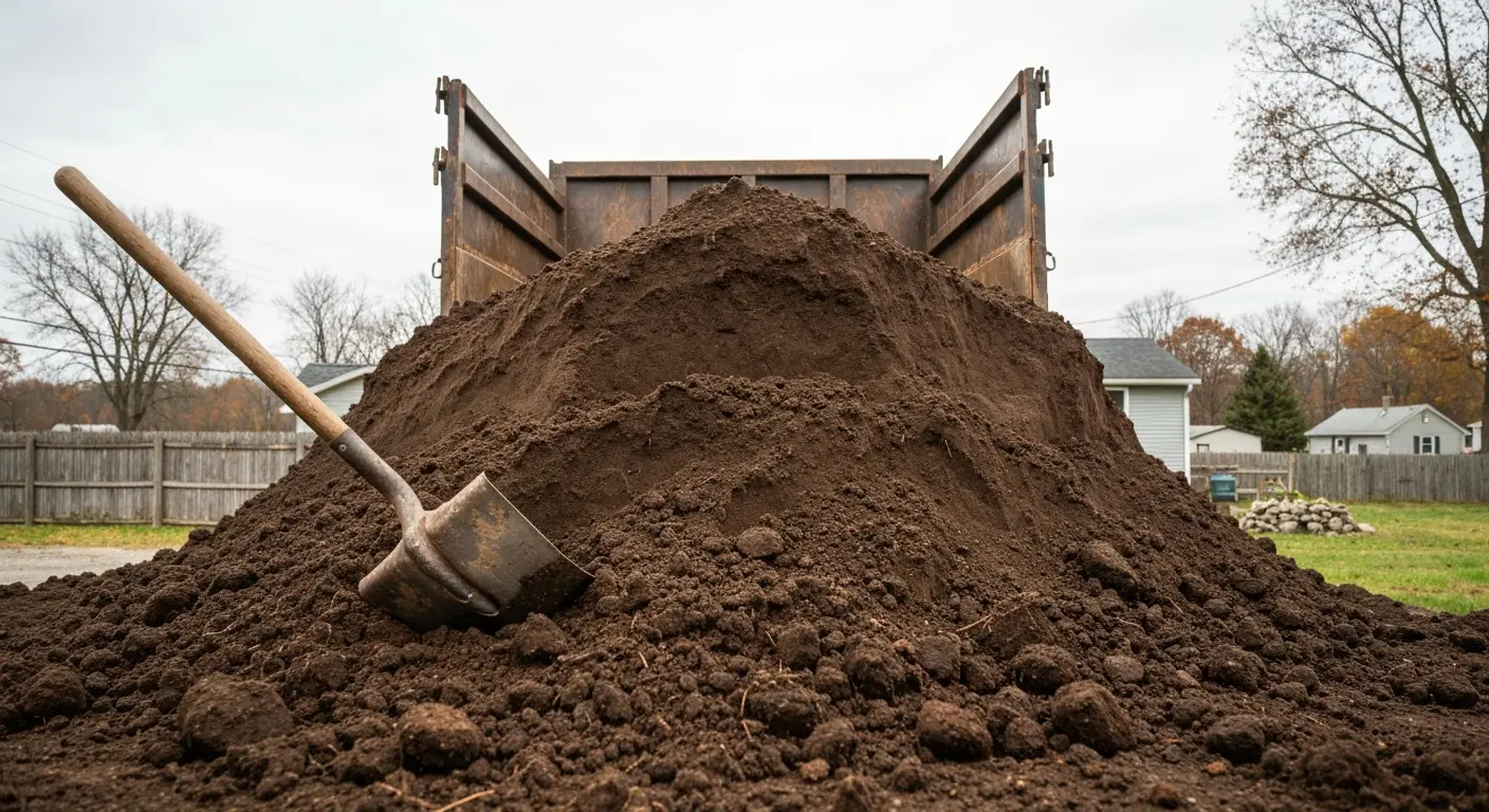 Topsoil delivery service