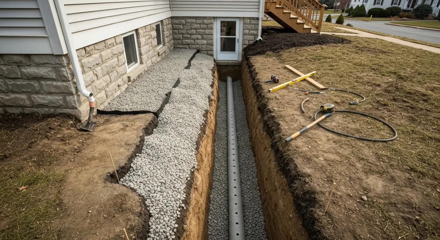 Drainage and underground utilities