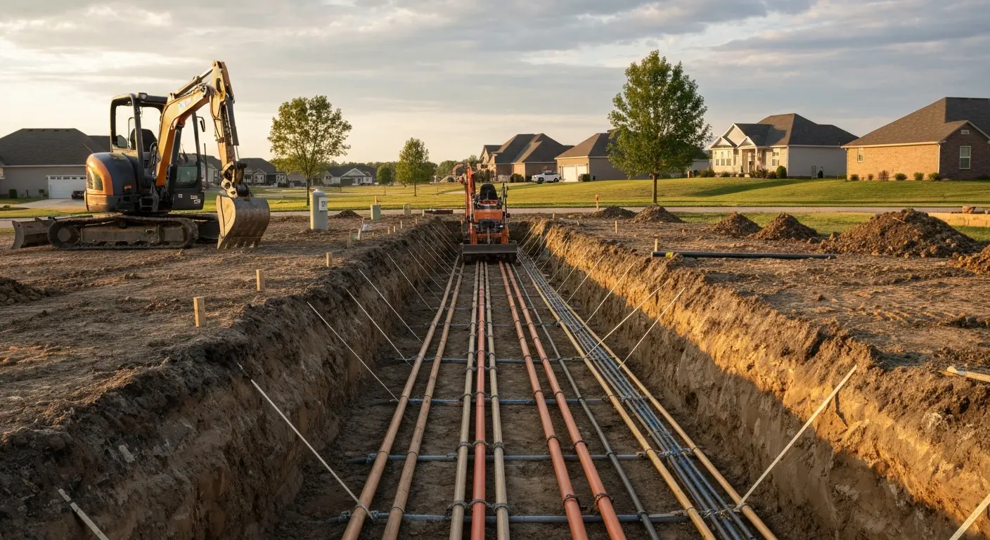 Utility trenching