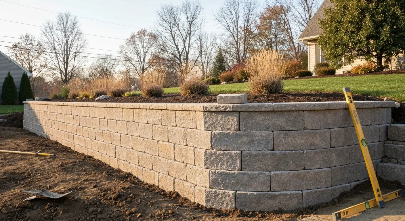 Retaining wall project