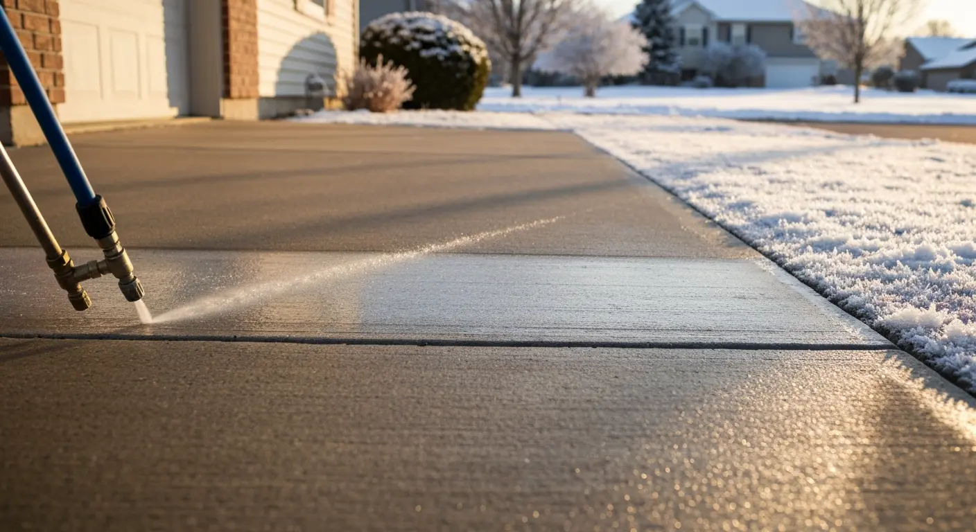 De-icing treatment application