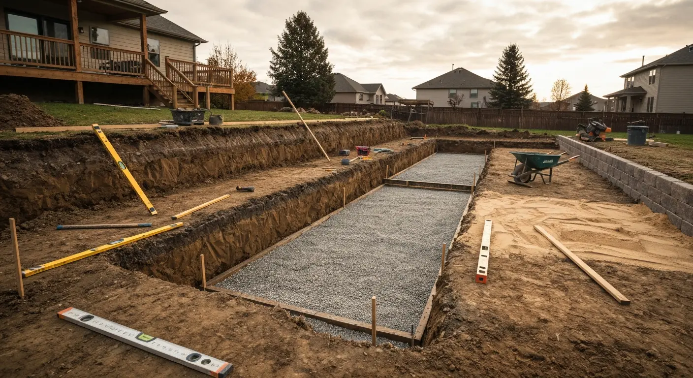 Retaining wall project