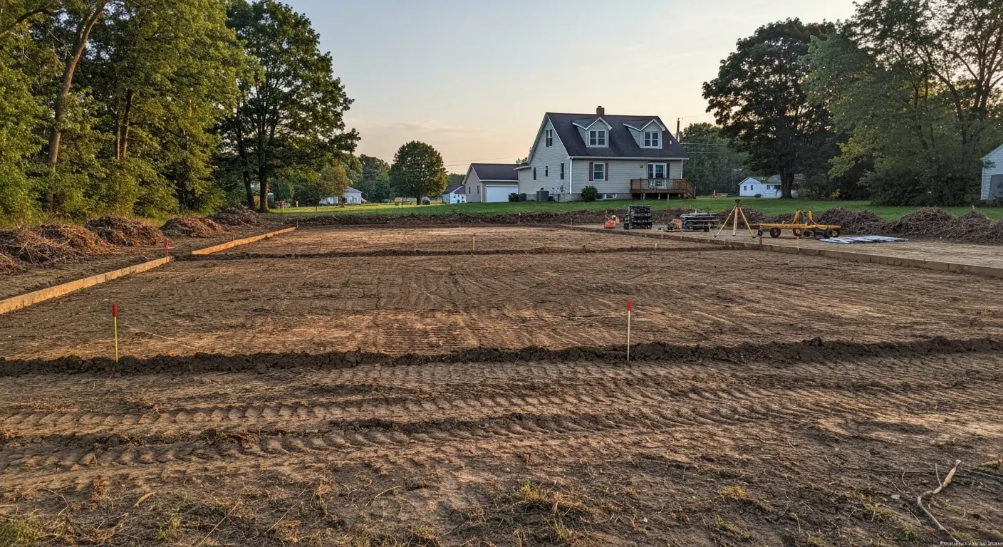 Site preparation work
