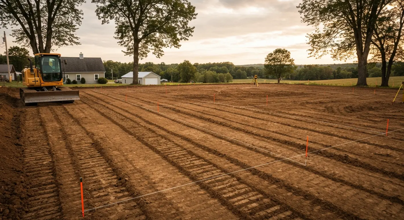 Site preparation and excavation