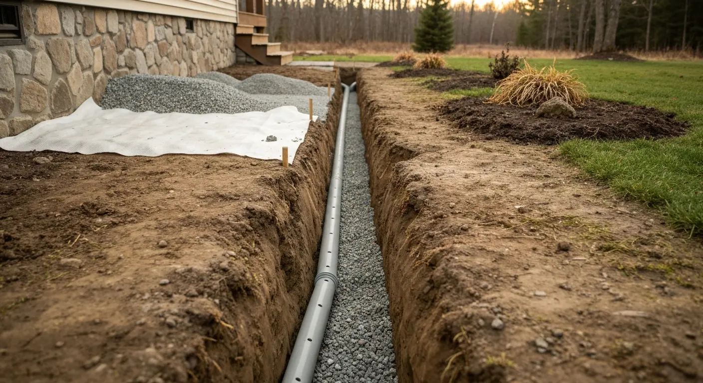 Drainage work