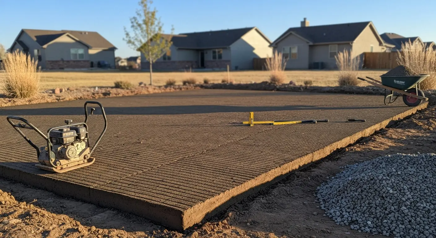 Outdoor living space prep Aurora