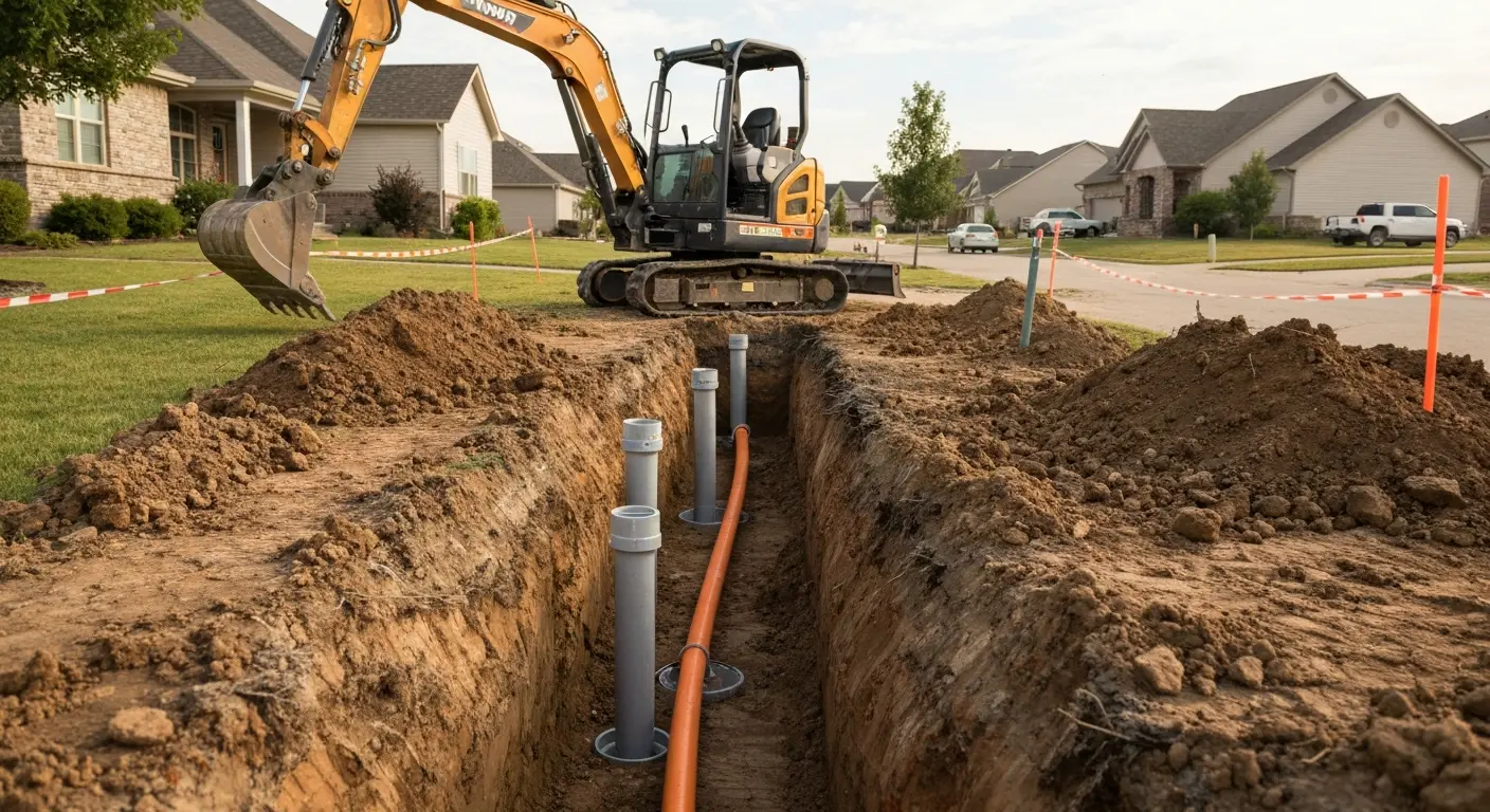 Utility installation