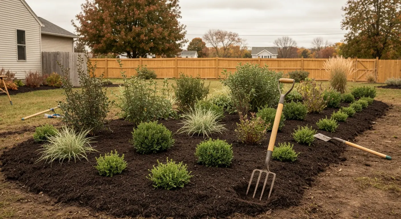 Planting installation in Cortland