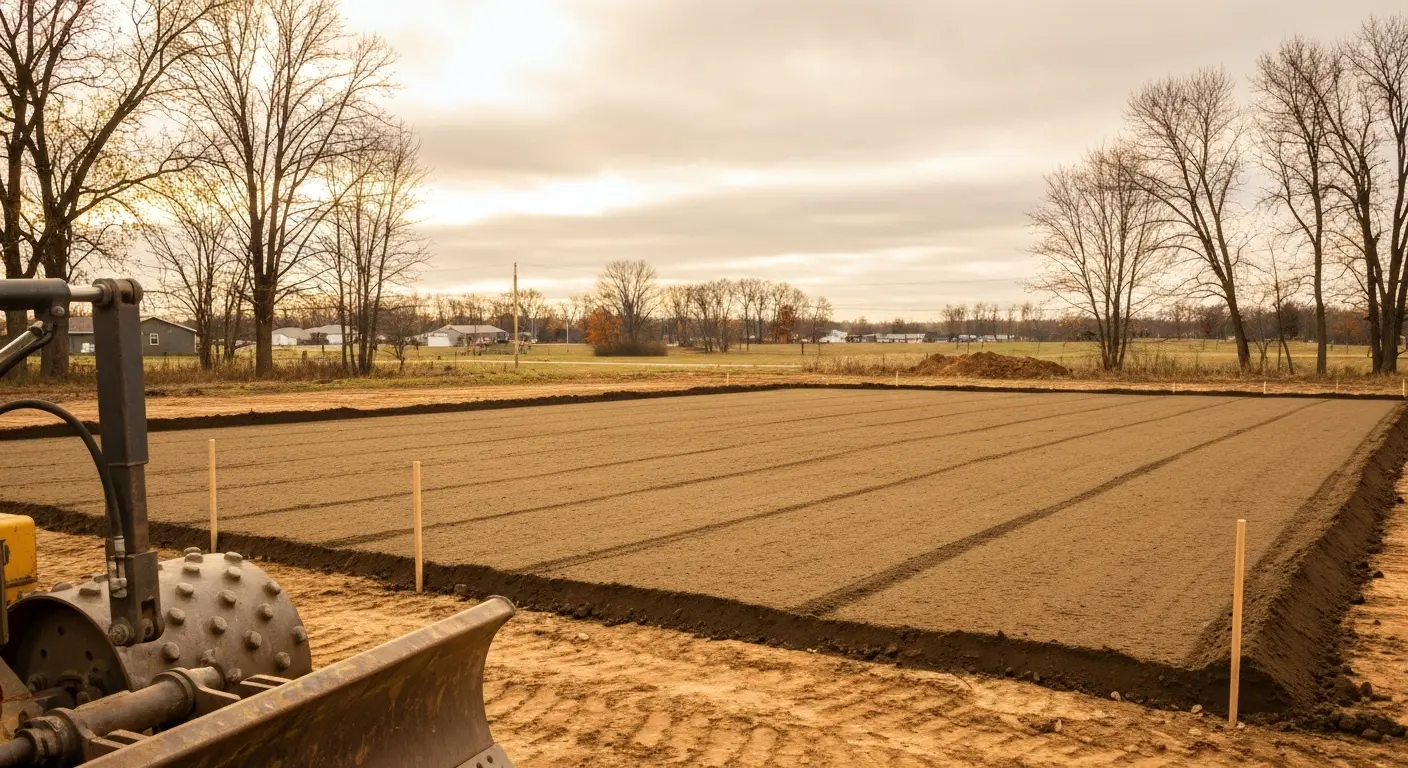 Site preparation and grading