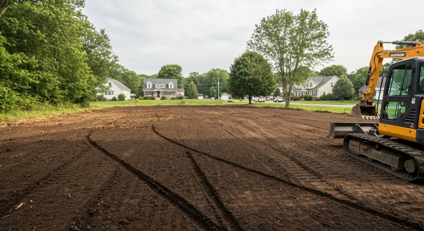 Land clearing East Aurora NY
