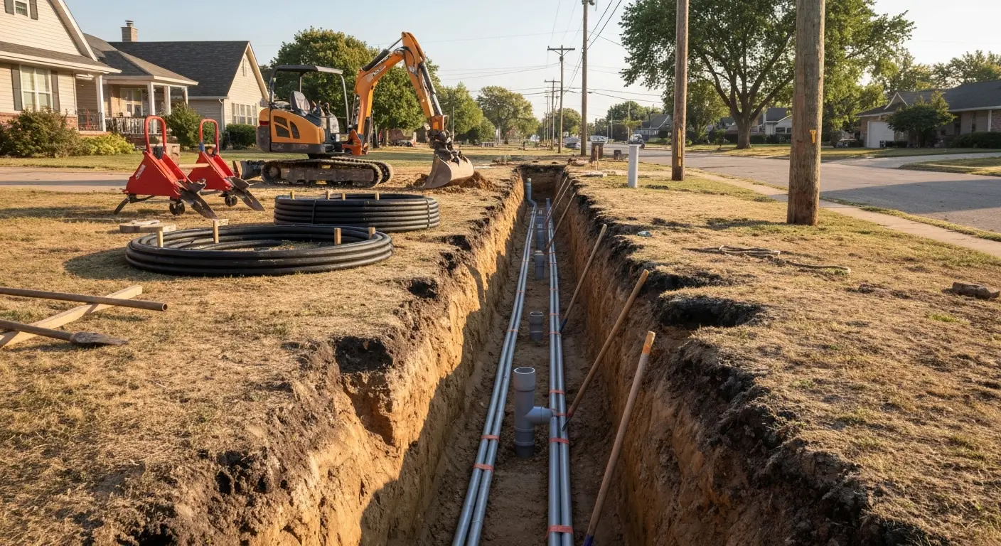 Utility installation