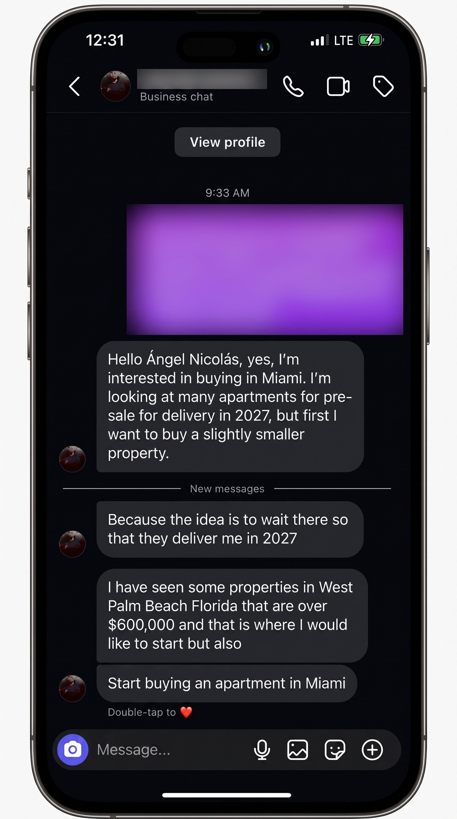 Buyer and seller engine conversation