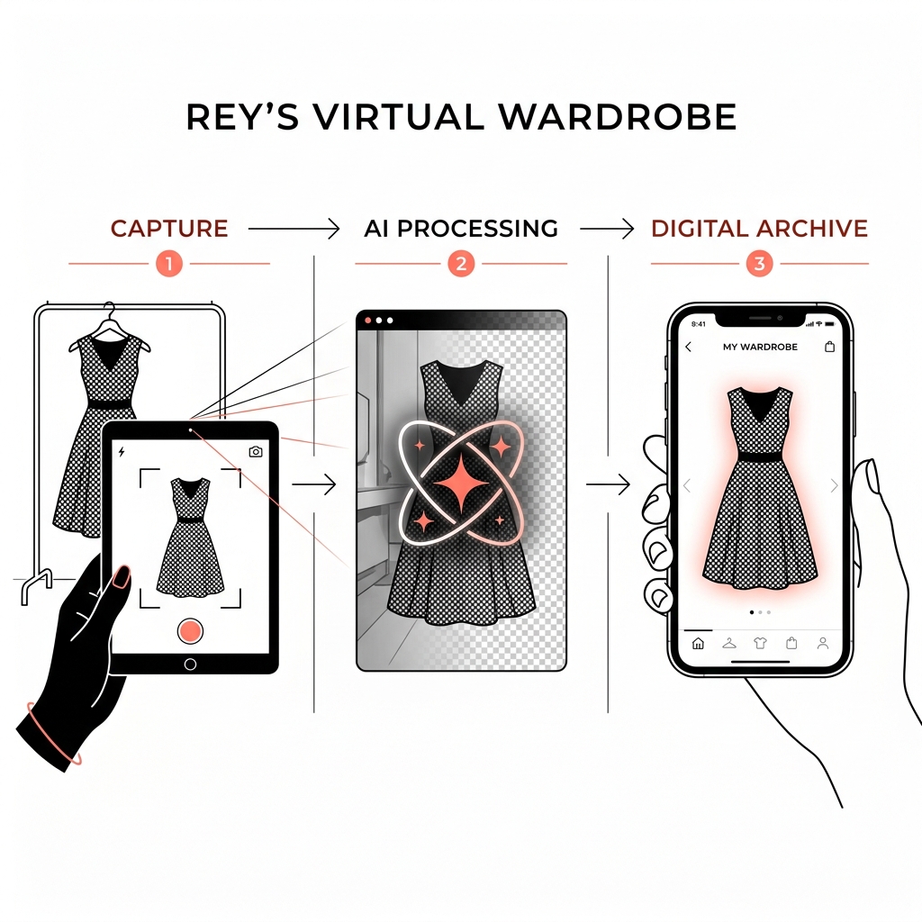 Rey's Photography Pipeline Infographic