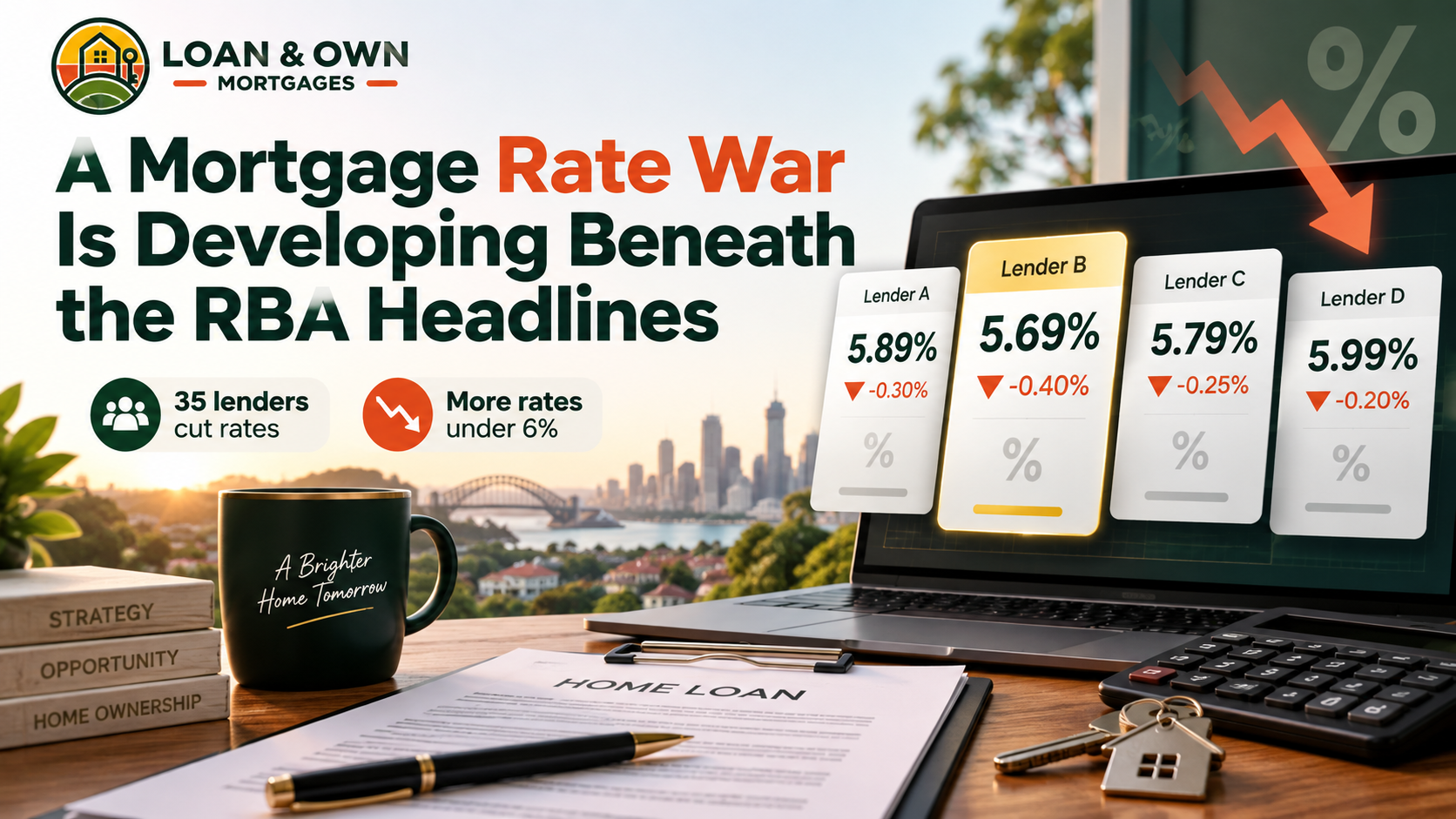 A Mortgage Rate War Is Developing Beneath the RBA Headlines A Mortgage Rate War Is Developing Beneath the RBA Headlines