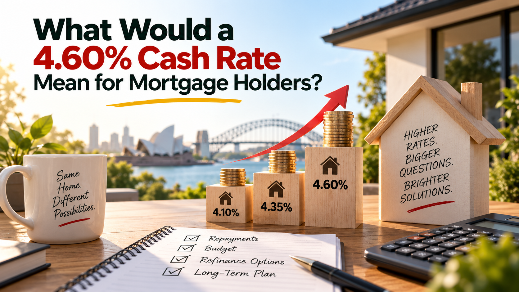 What Would a 4.60% Cash Rate Mean for Mortgage Holders? What Would a 4.60% Cash Rate Mean for Mortgage Holders?