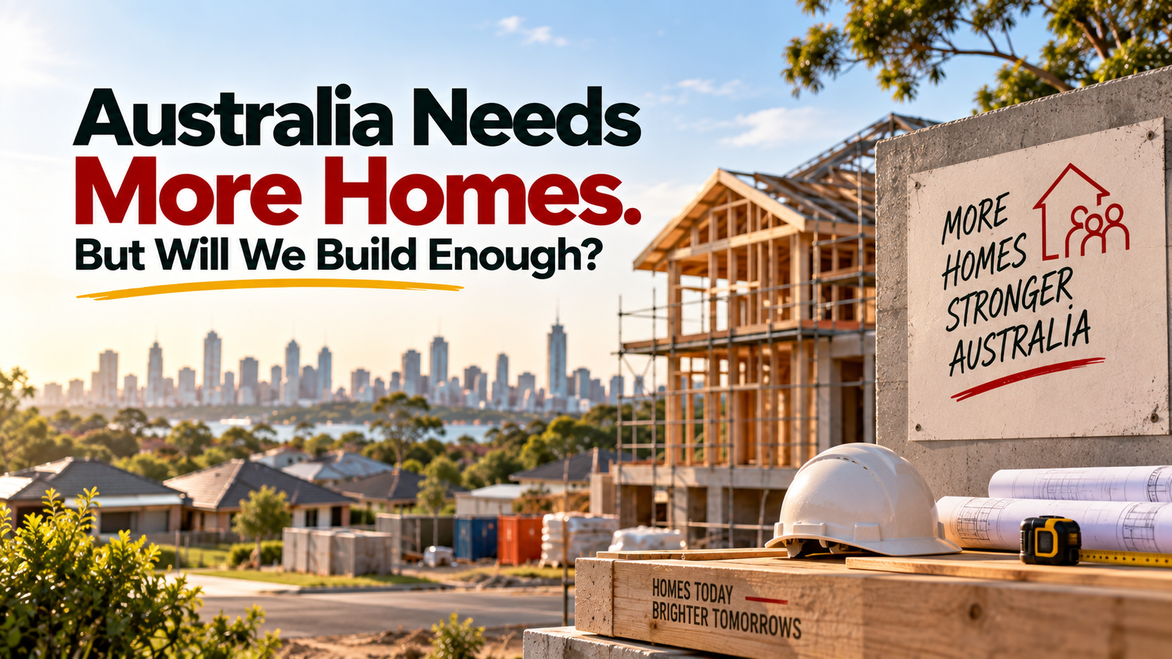 Australia Needs More Homes. But Will We Build Enough?