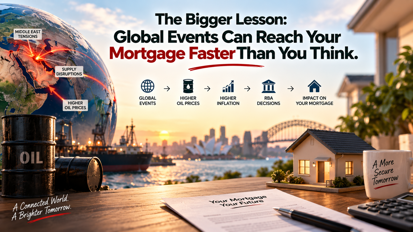 The Bigger Lesson: Global Events Can Reach Your Mortgage Faster Than You Think
