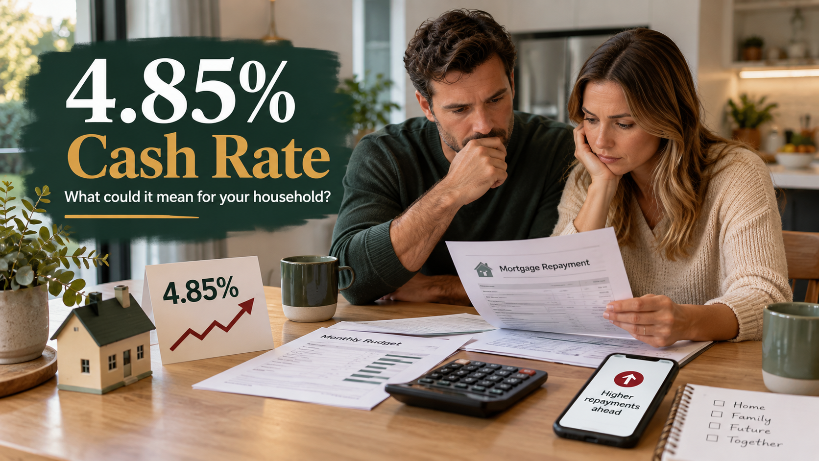 4.85% Cash Rate: Household Impact