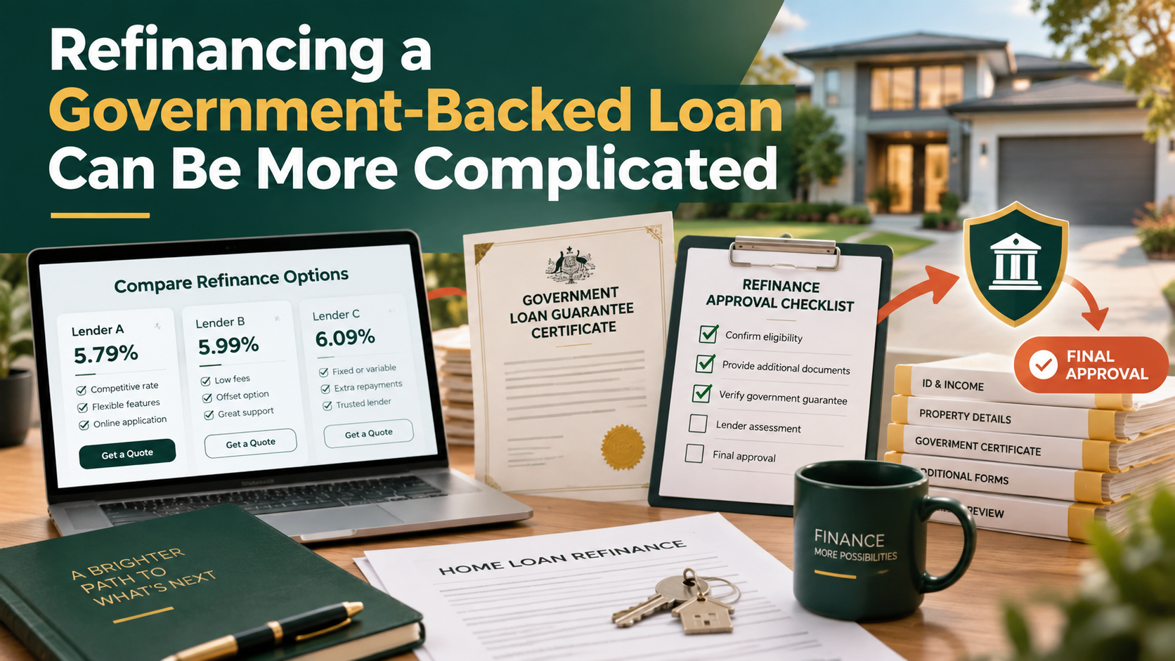 Refinancing a Government-Backed Loan Can Be More Complicated Refinancing a Government-Backed Loan Can Be More Complicated