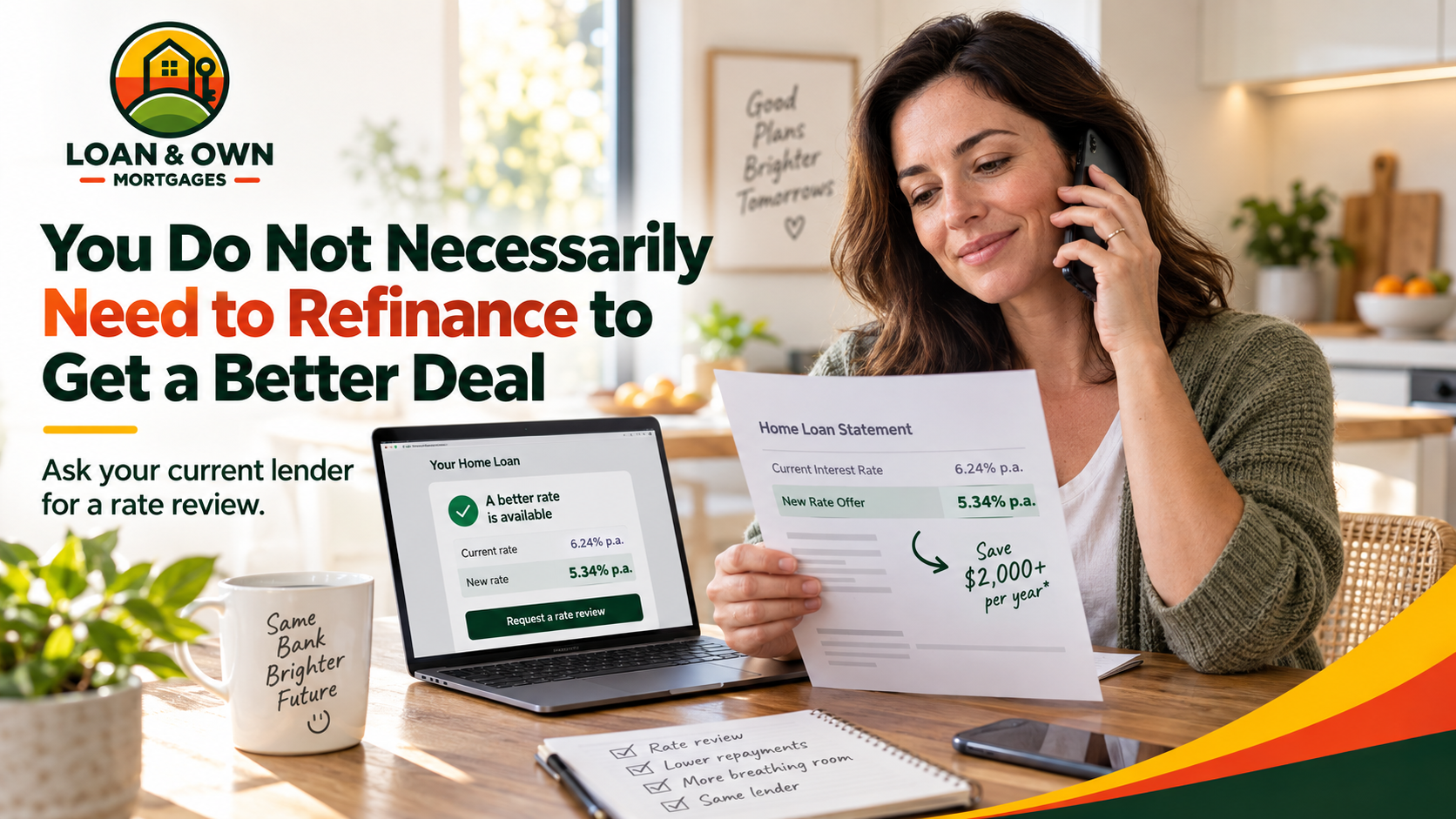 You Do Not Necessarily Need to Refinance to Get a Better Deal You Do Not Necessarily Need to Refinance to Get a Better Deal