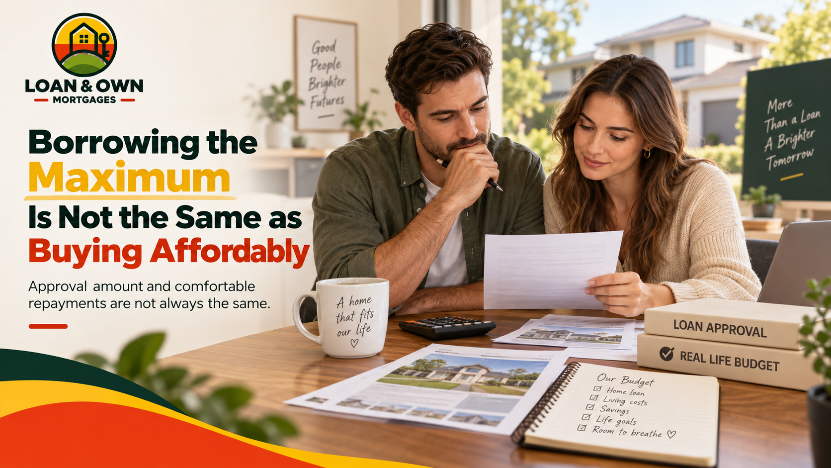 Borrowing the Maximum Is Not the Same as Buying Affordably