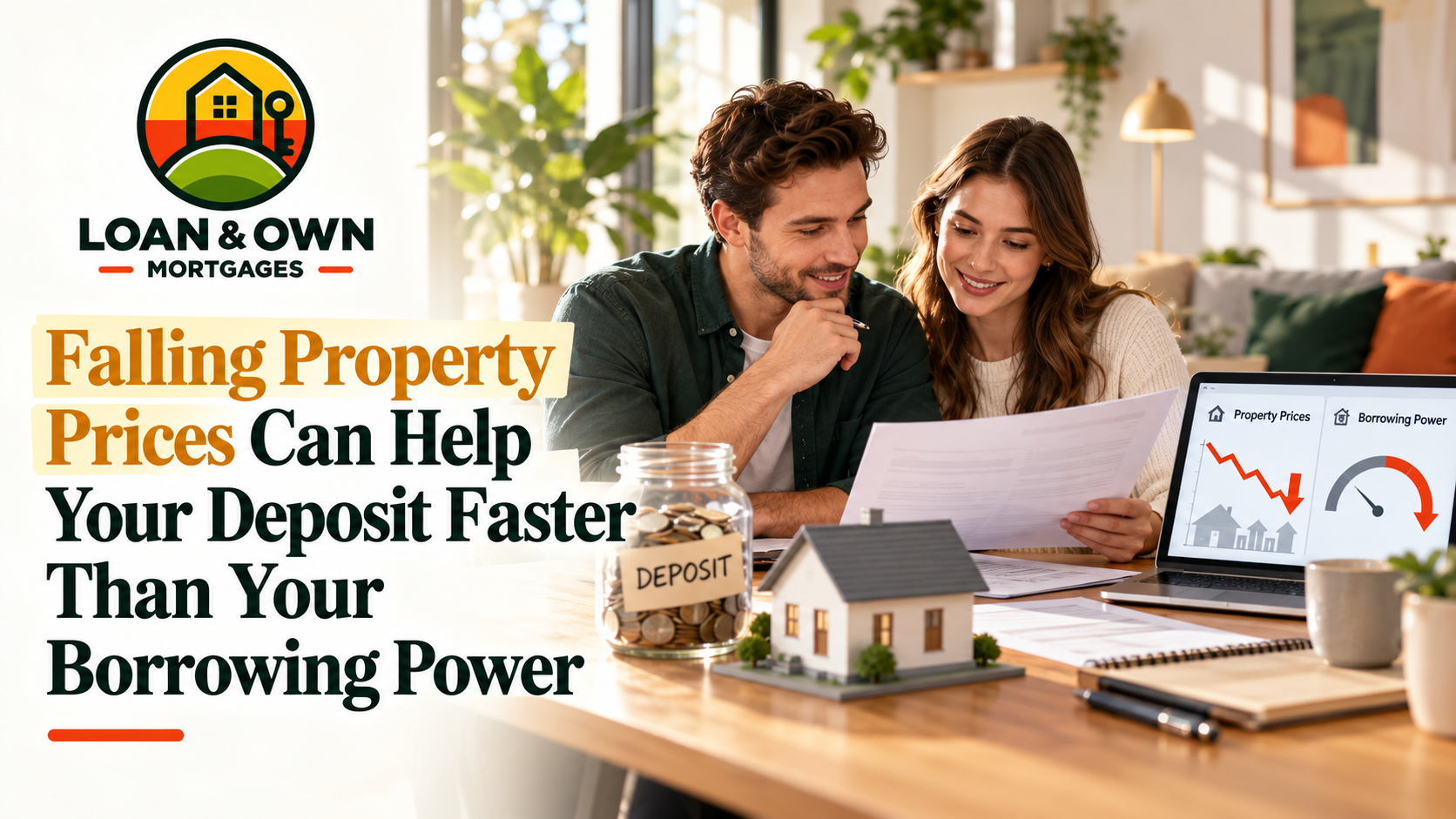 Falling Property Prices Can Help Your Deposit Faster Than Your Borrowing Power Falling Property Prices Can Help Your Deposit Faster Than Your Borrowing Power