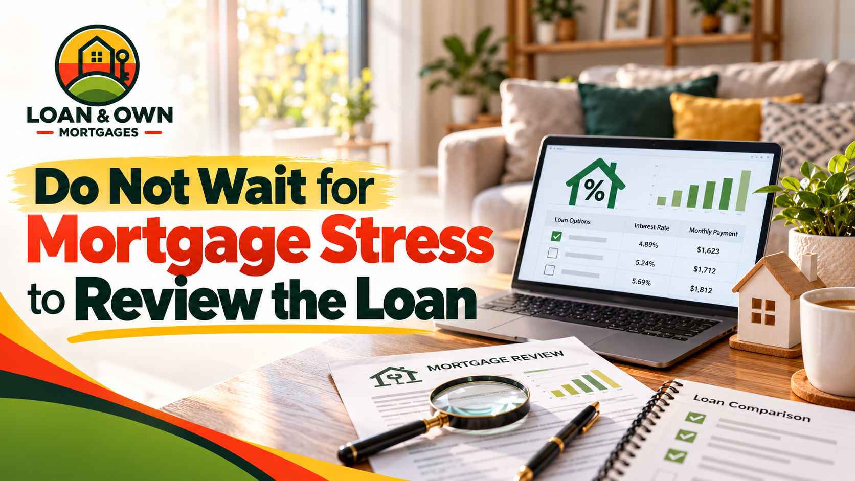 Do Not Wait for Mortgage Stress to Review the Loan
