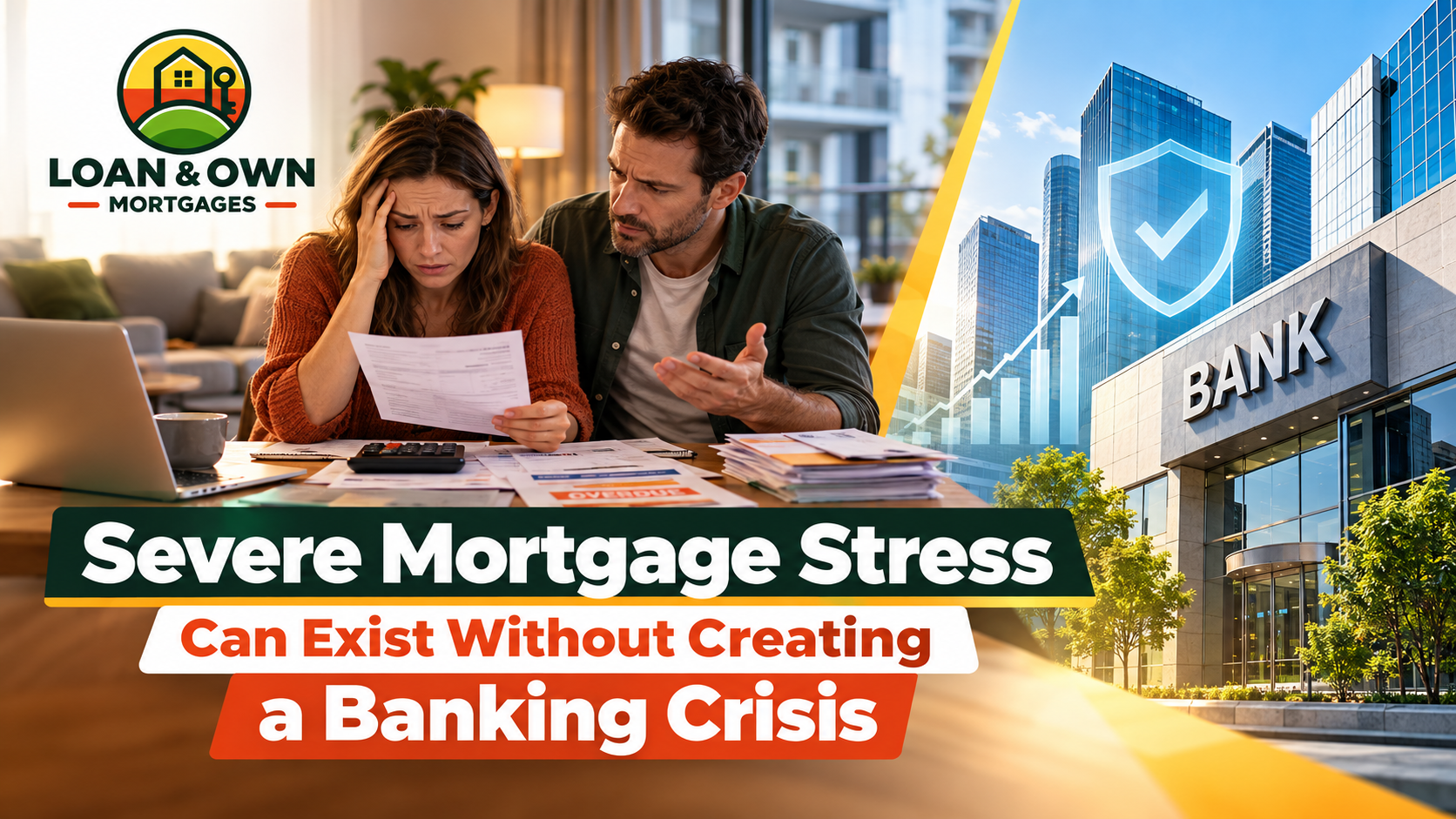 Severe Mortgage Stress Can Exist Without Creating a Banking Crisis