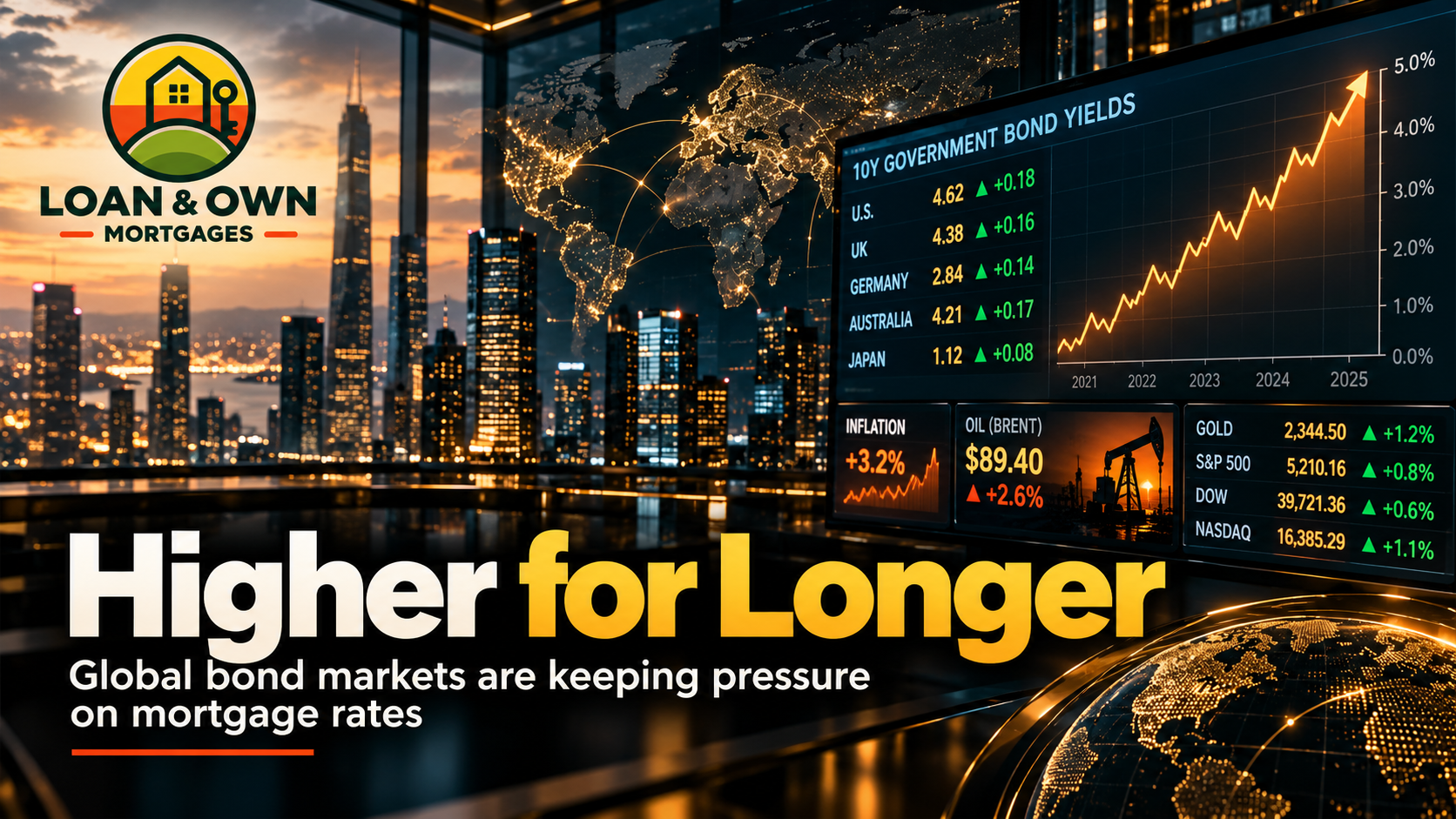 The Global Market Is Suddenly Pricing “Higher for Longer” Again