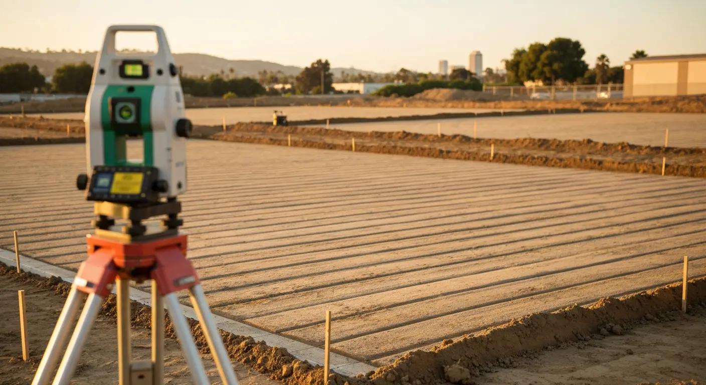 Site grading and preparation work