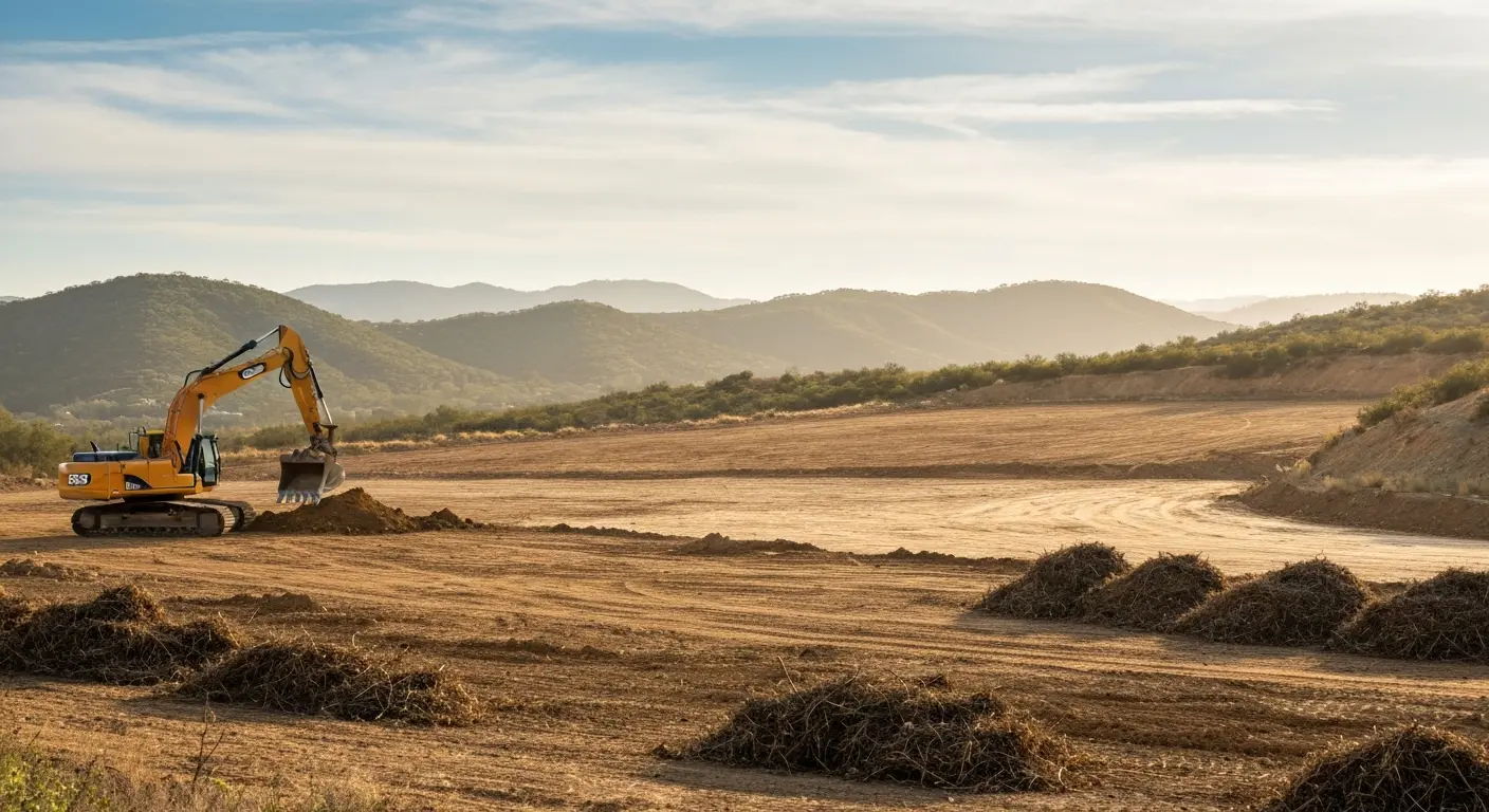 Land clearing for new development