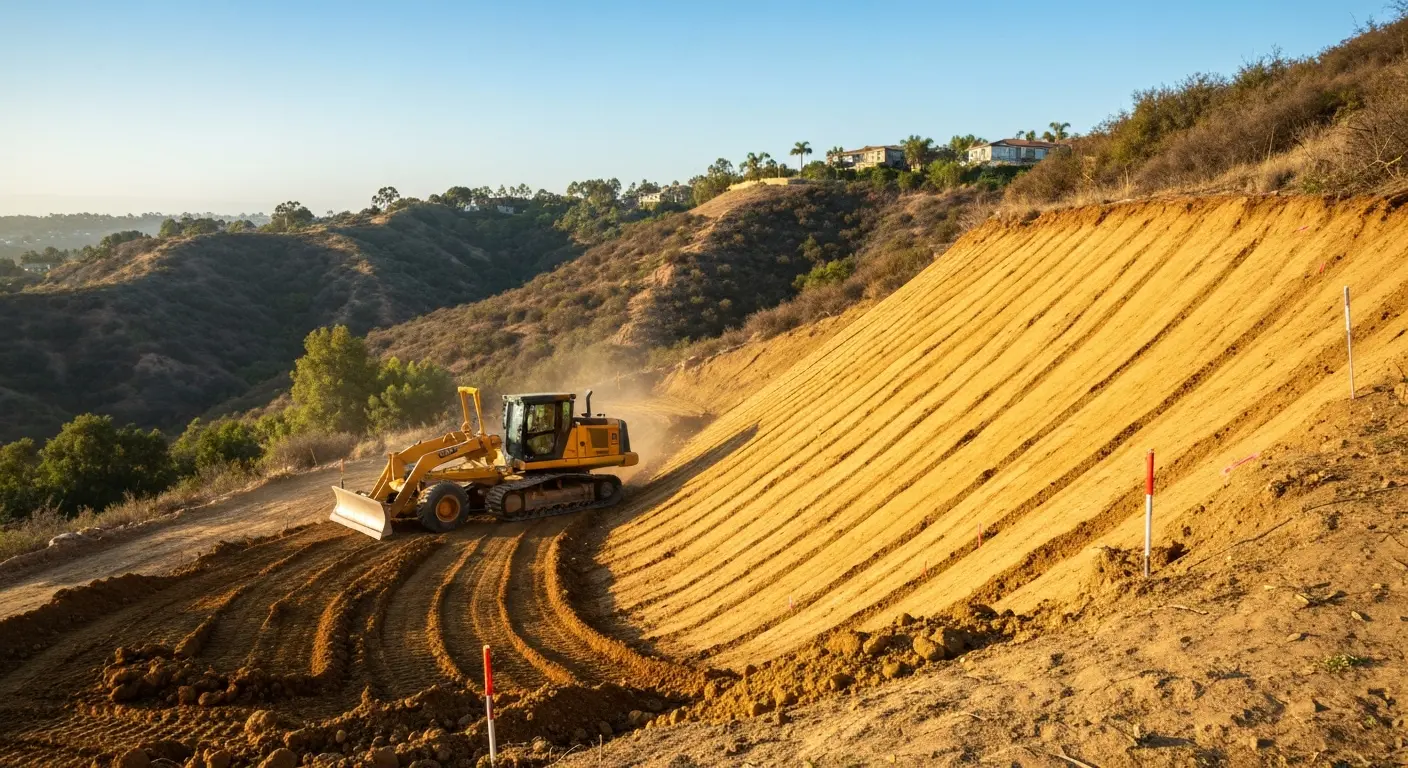 Site grading and excavation project