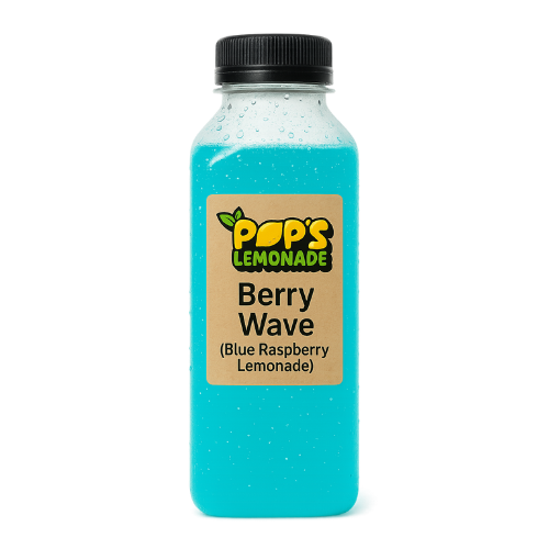 Pop's Berry Wave - Hand-Squeezed Blue Raspberry Lemonade | Order Now