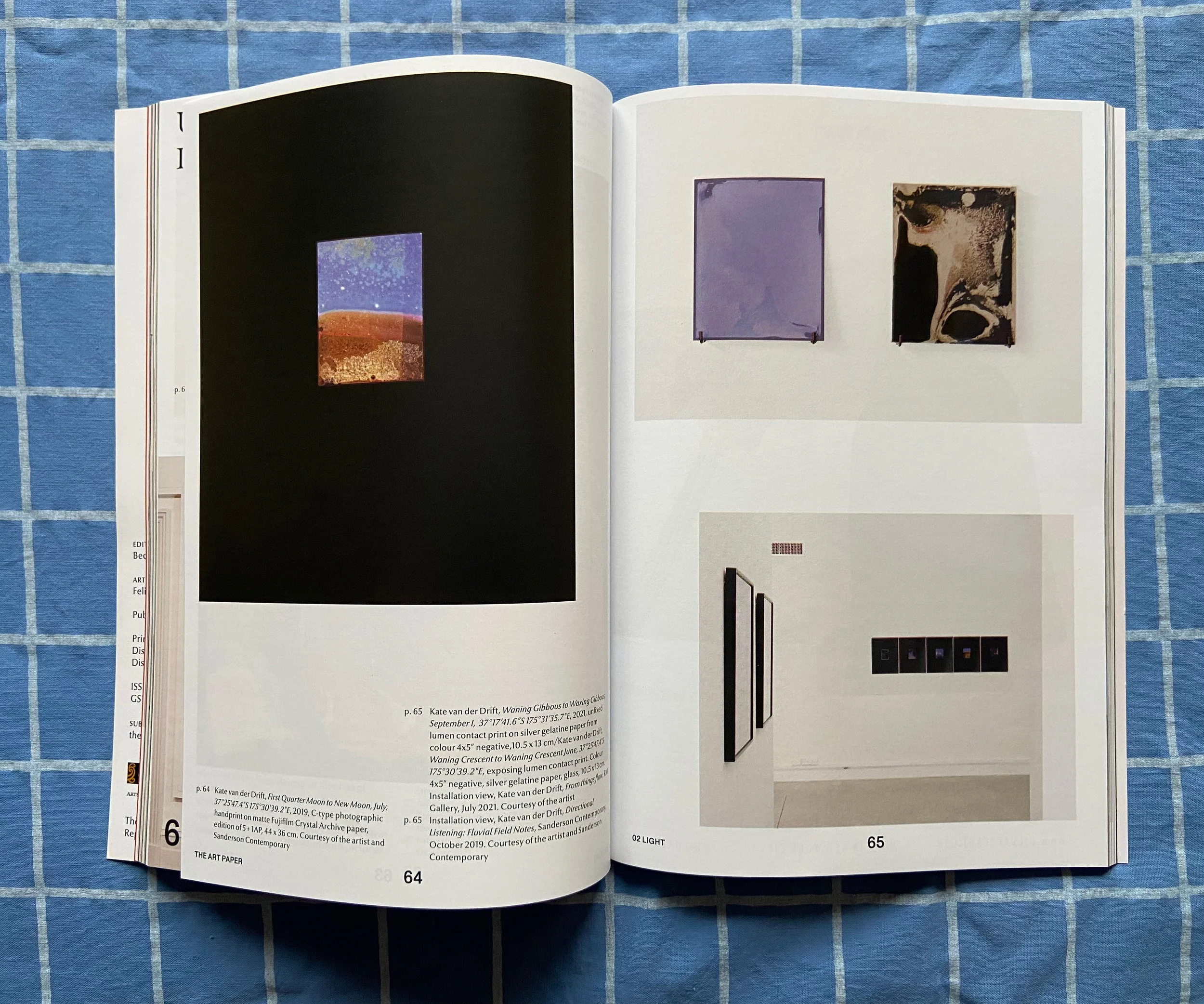 REVIEW BY NINA DYER IN THE ART PAPER,2022