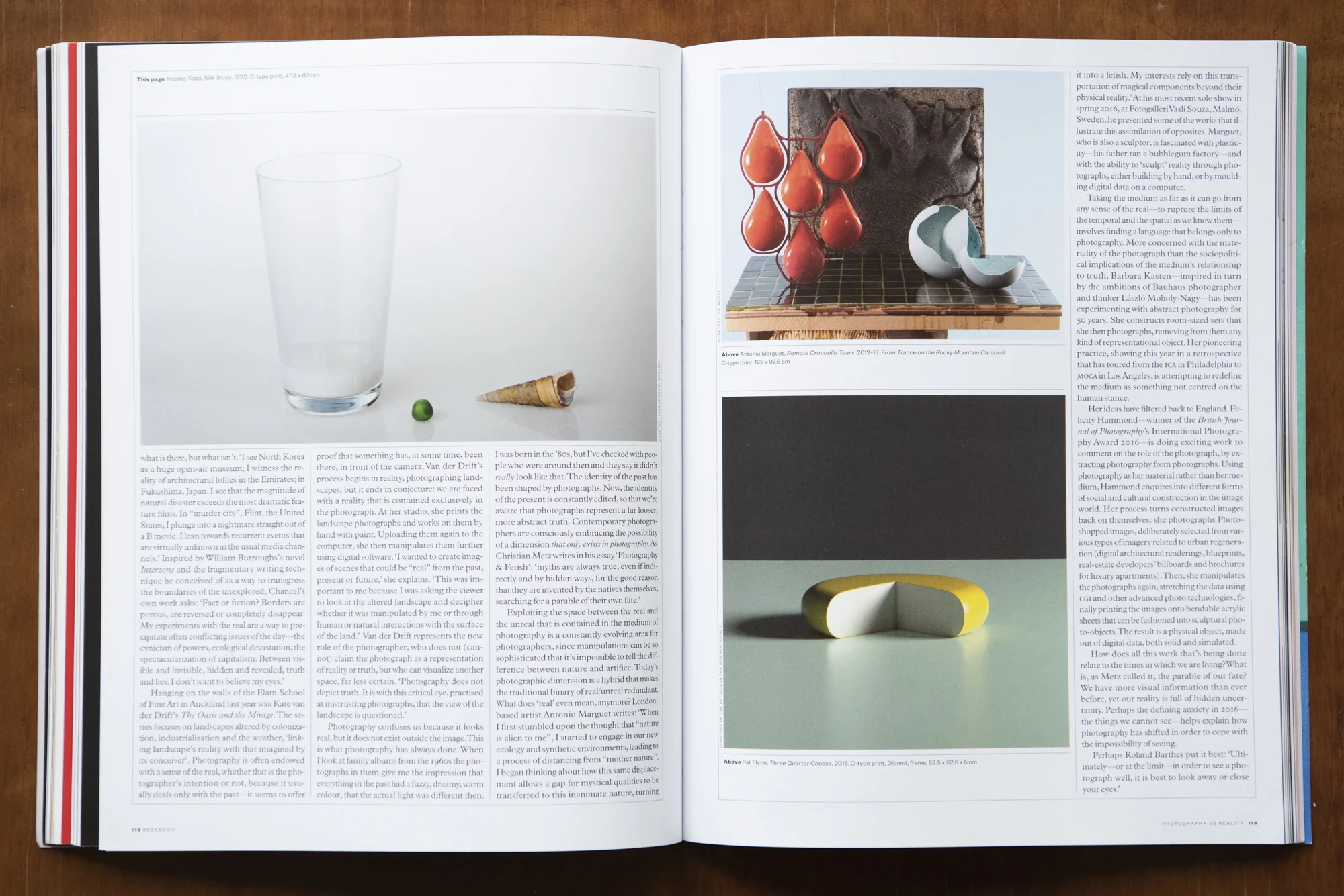 WORK IN ELEPHANT MAGAZINE, Essay by Charlotte Jansen, More Real Than The Real Thing Elephant Magazine Issue 28 Autumn 2016, London