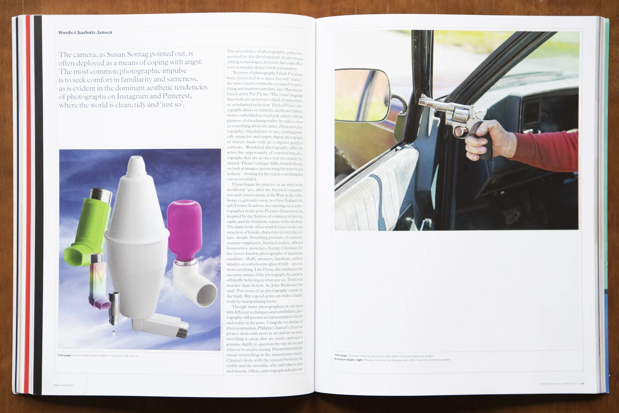 WORK IN ELEPHANT MAGAZINE, Essay by Charlotte Jansen, More Real Than The Real Thing Elephant Magazine Issue 28 Autumn 2016, London