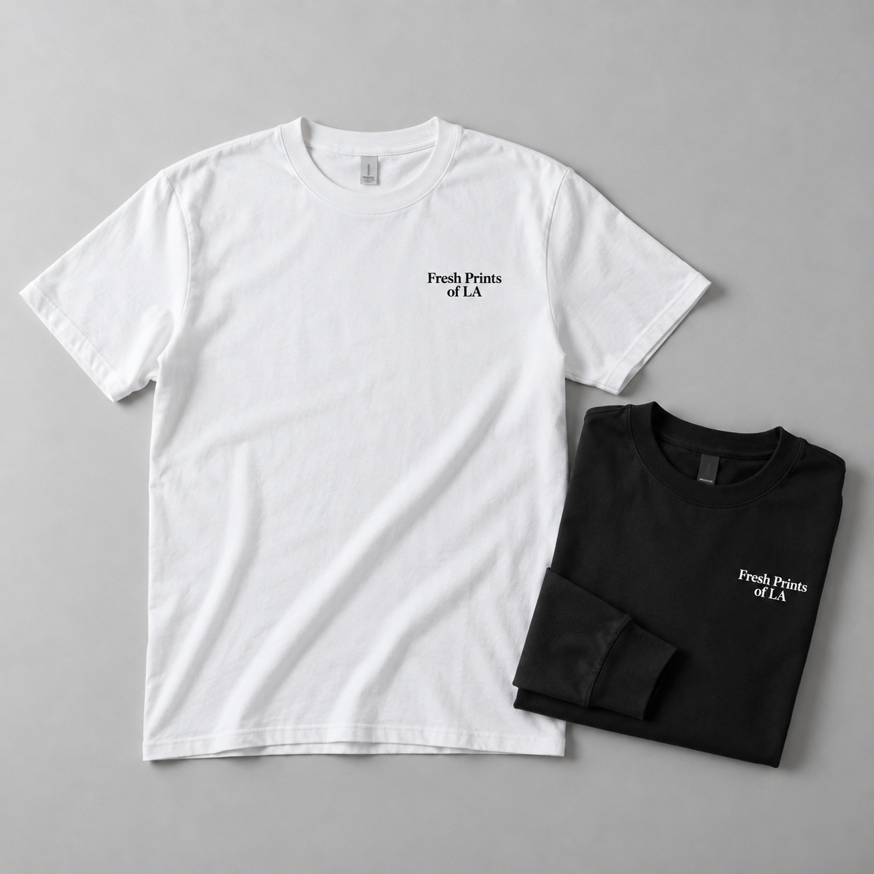 T-shirt — illustrative DTF printing mockup