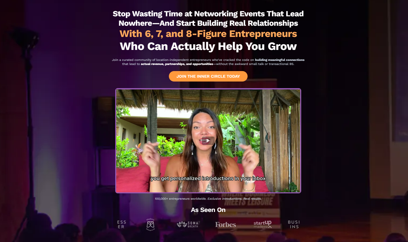 Join The Inner Circle | Build Real Entrepreneur Connections That Grow ...