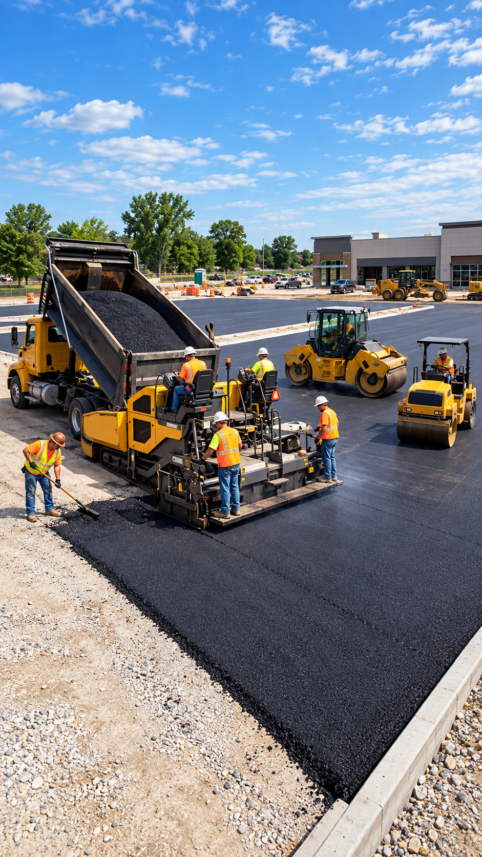 Madison Parking Lot Paving