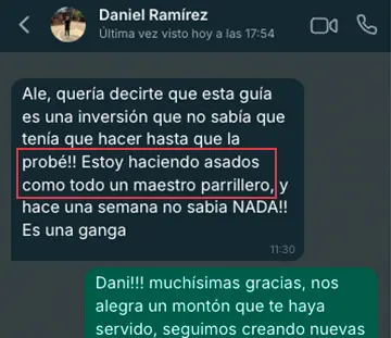 Testimonio de cliente 3