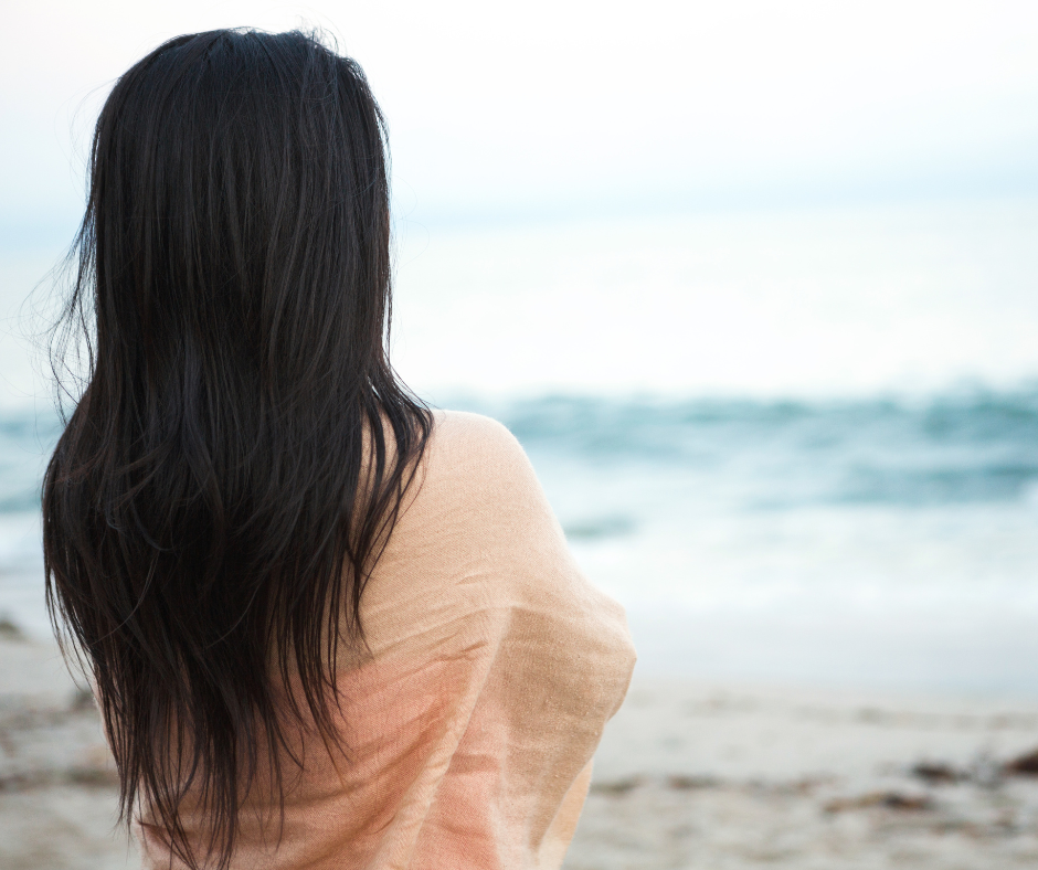 Woman in reflection — therapy for women Westlake Village