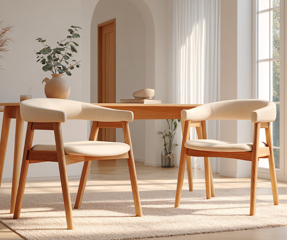 Two chairs in a therapy setting