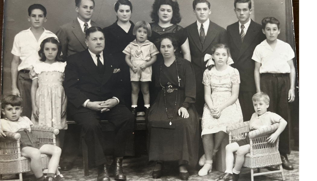 Vintage family photo