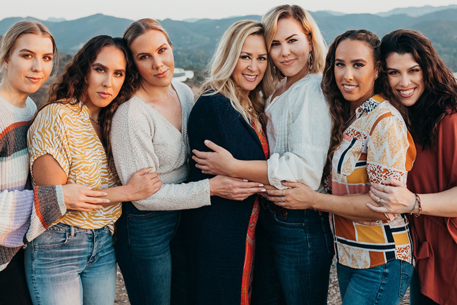 Amelia with her daughters