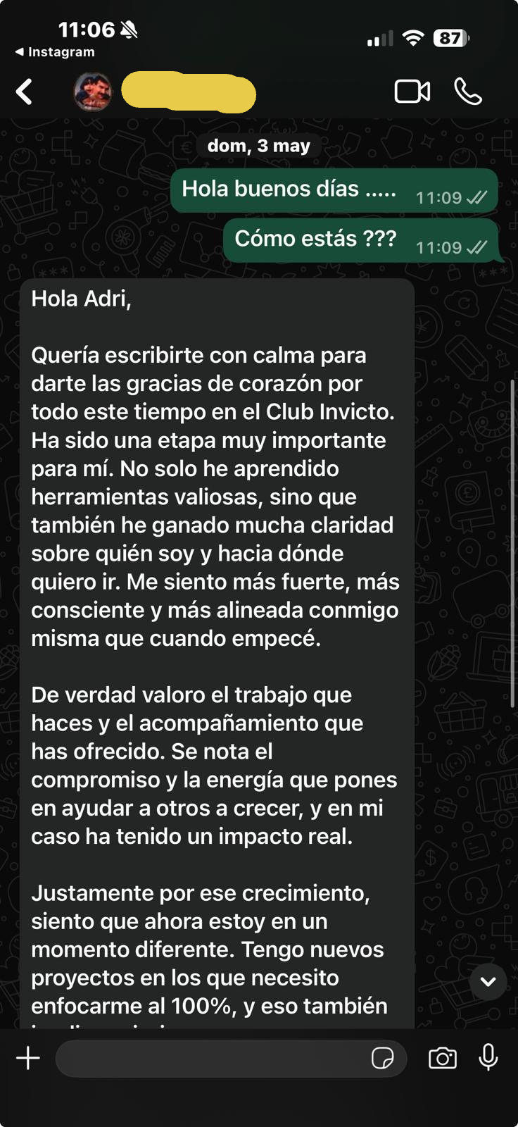 Testimonio Mujer Imparable
